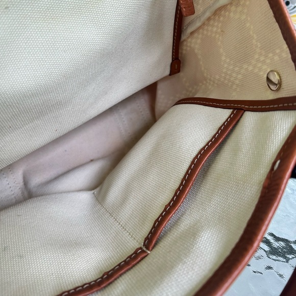 Kate Spade Waverley place Noel Orange/Navy waxed cotton Tote - Picture 4 of 4